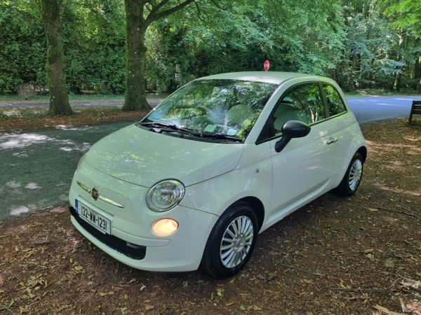 Fiat 500 Hatchback, Petrol, 2013, White