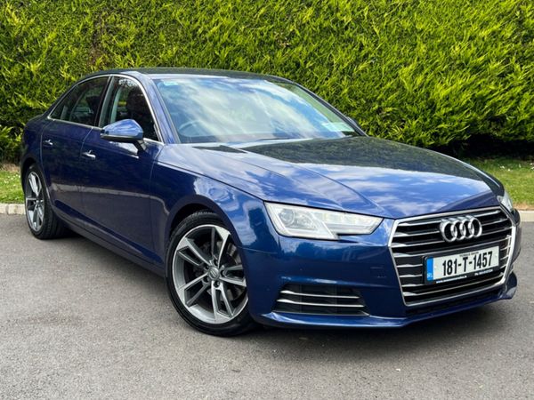 Audi A4 Saloon, Diesel, 2018, Blue