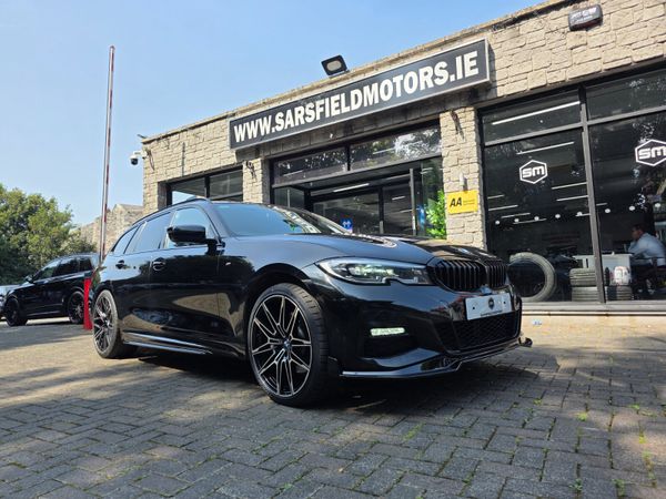 BMW 3-Series Estate, Petrol Plug-in Hybrid, 2021, Black