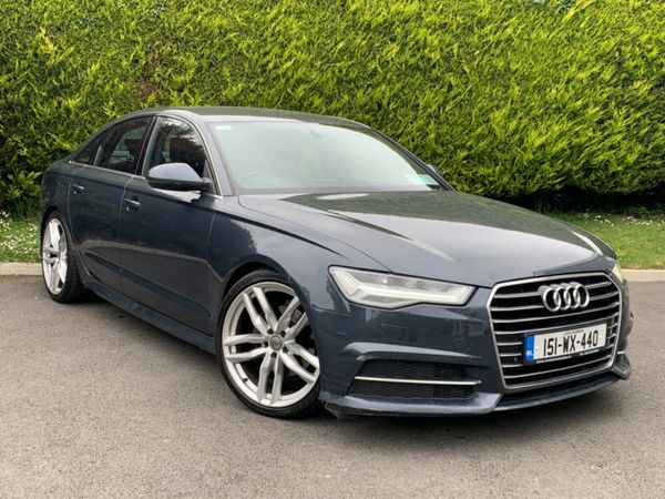 Audi A6 Saloon, Diesel, 2015, Blue