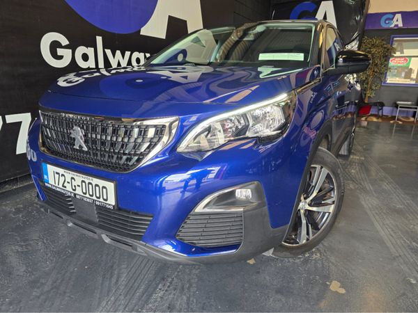 Peugeot 3008 SUV, Petrol, 2017, Blue
