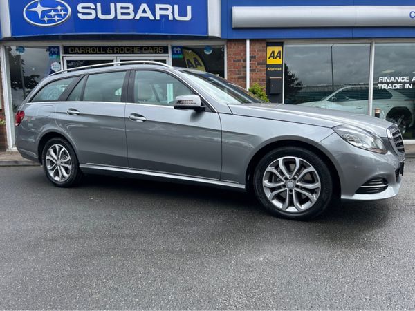 Mercedes-Benz E-Class Estate, Diesel Hybrid, 2014, Silver