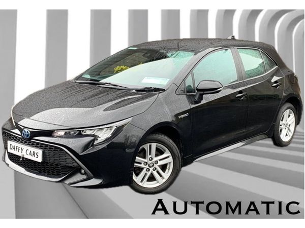 Toyota Corolla Hatchback, Petrol Hybrid, 2021, Black