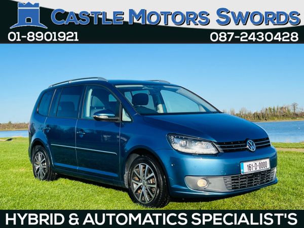 Volkswagen Touran MPV, Petrol, 2016, Blue