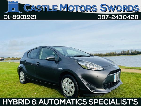Toyota Aqua Hatchback, Petrol Hybrid, 2019, Grey
