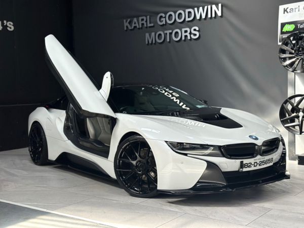 BMW i8 Coupe, Petrol Plug-in Hybrid, 2018, White