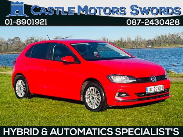Volkswagen Polo Hatchback, Petrol, 2018, Red