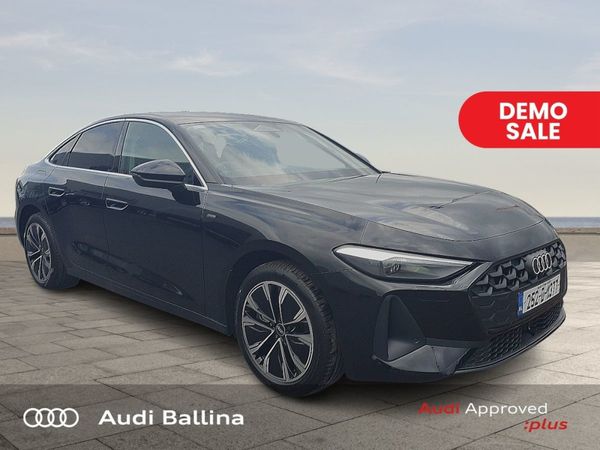 Audi A5 Hatchback, Petrol Plug-in Hybrid, 2025, Black