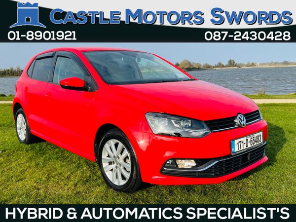 Volkswagen Polo Hatchback, Petrol, 2017, Red