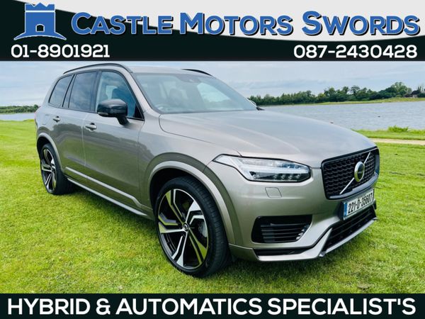 Volvo XC90 Estate, Petrol Plug-in Hybrid, 2022, Black
