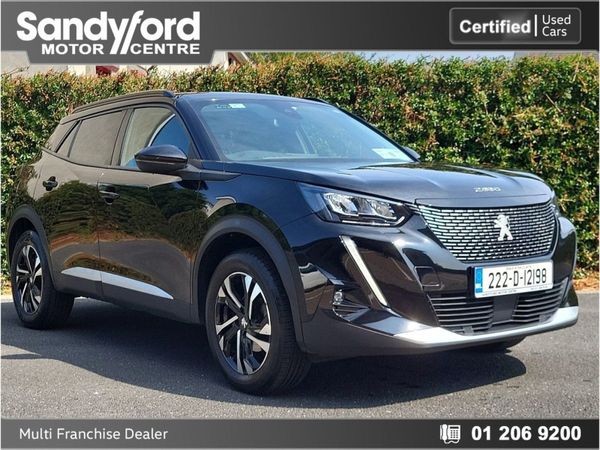 Peugeot 2008 SUV, Petrol, 2022, Black
