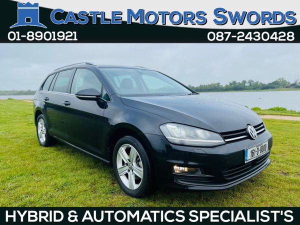 Volkswagen Golf Estate, Petrol, 2016, Black