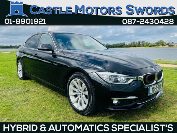 BMW 3-Series Saloon, Petrol Plug-in Hybrid, 2016, Black