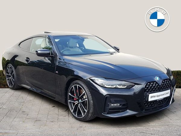 BMW 4-Series Coupe, Petrol, 2023, Black