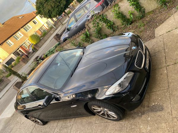 BMW 5-Series Saloon, Diesel, 2013, Black
