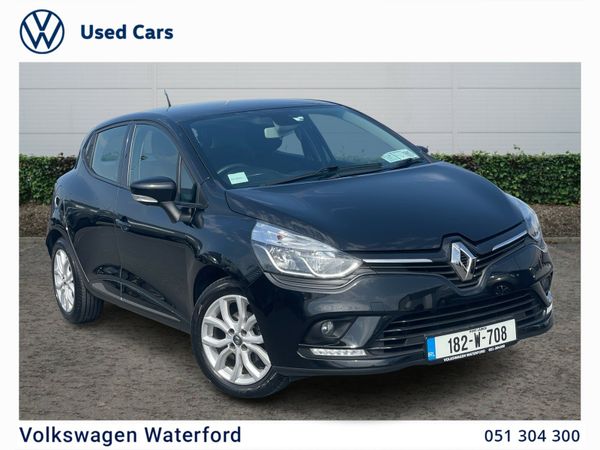 Renault Clio Hatchback, Petrol, 2018, Black