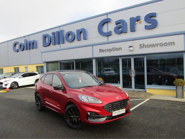 Ford Kuga SUV, Petrol Plug-in Hybrid, 2025, Red