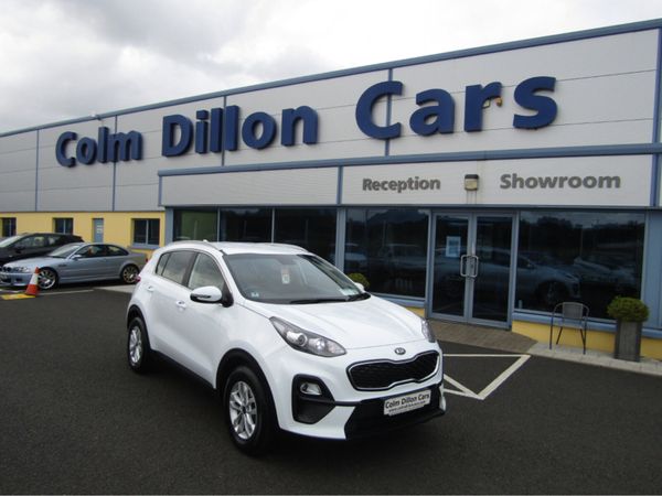 Kia Sportage MPV, Diesel Hybrid, 2021, White
