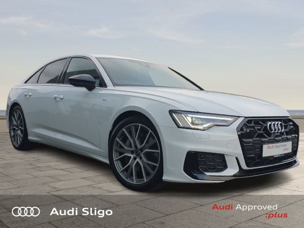 Audi A6 Saloon, Petrol Hybrid, 2024, White
