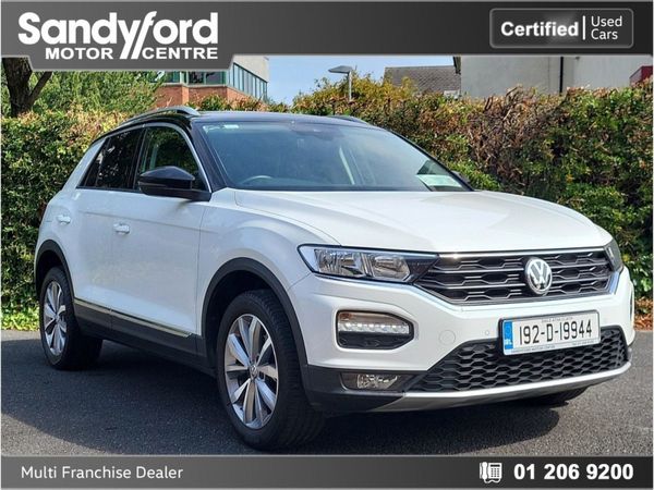 Volkswagen T-Roc SUV, Petrol, 2019, White