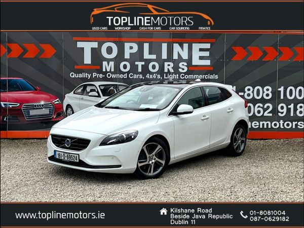 Volvo V40 Hatchback, Diesel, 2016, White