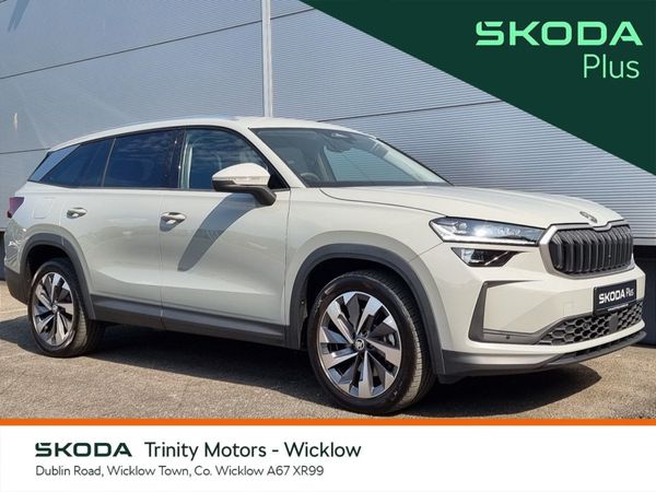 Skoda Kodiaq SUV, Petrol Plug-in Hybrid, 2024, Grey