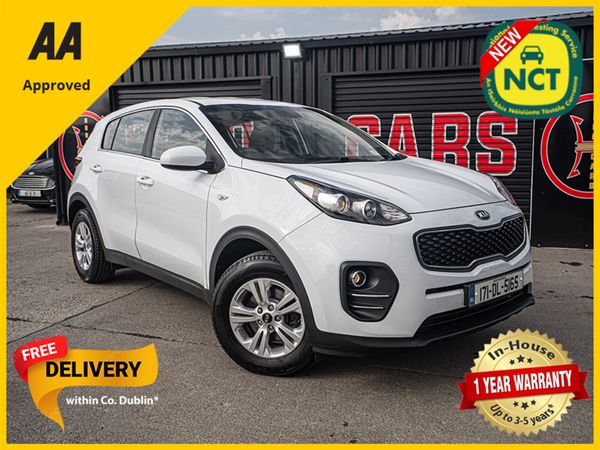 Kia Sportage SUV, Diesel, 2017, White