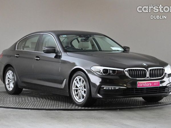 BMW 5-Series Saloon, Diesel, 2017, Brown