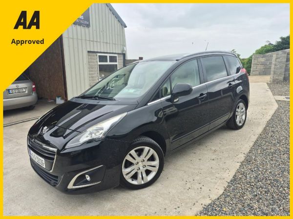 Peugeot 5008 MPV, Diesel, 2015, Black