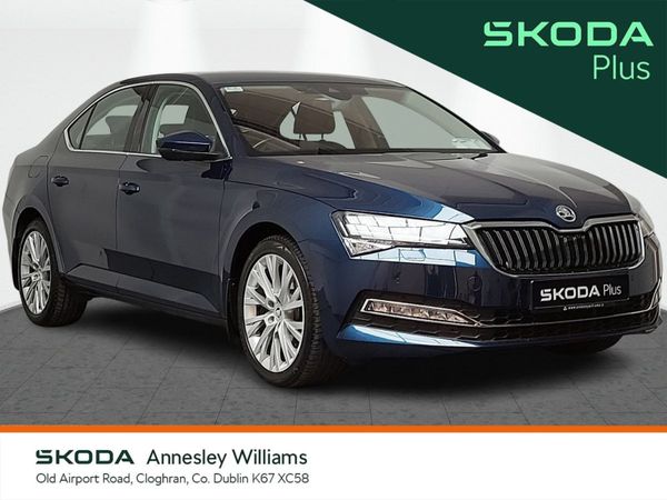 Skoda Superb Saloon, Diesel, 2022, Blue
