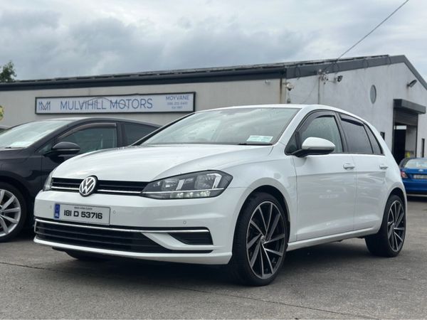 Volkswagen Golf Hatchback, Diesel, 2018, White