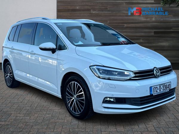 Volkswagen Touran MPV, Petrol, 2017, White