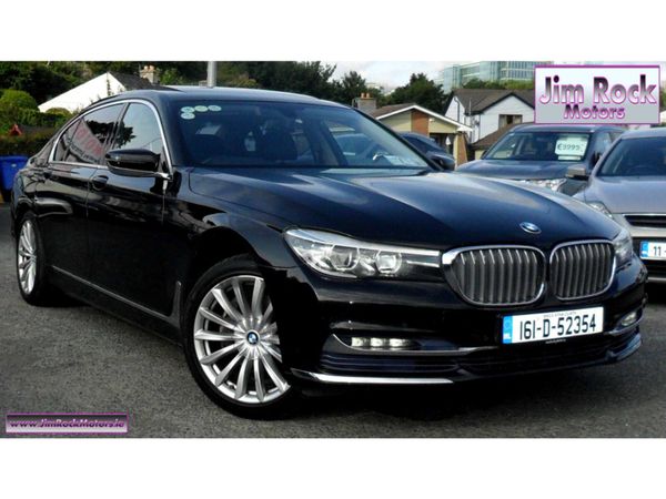 BMW 7-Series Saloon, Diesel, 2016, Black
