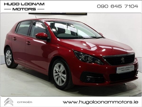 Peugeot 308 Hatchback, Diesel, 2018, Red