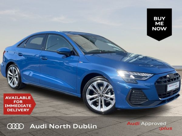 Audi A3 Saloon, Petrol, 2025, Blue