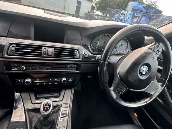 BMW 5-Series Saloon, Diesel, 2012, Silver