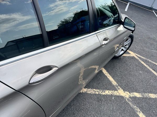 BMW 5-Series Saloon, Diesel, 2012, Silver