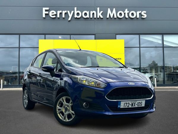 Ford Fiesta Hatchback, Petrol, 2017, Blue