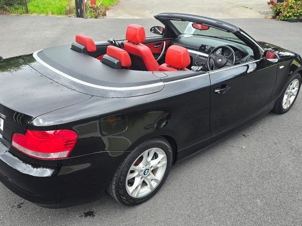 BMW 1-Series Convertible, Petrol, 2008, Black