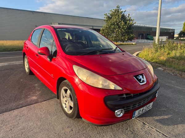 Peugeot 207 Hatchback, Petrol, 2010, Red