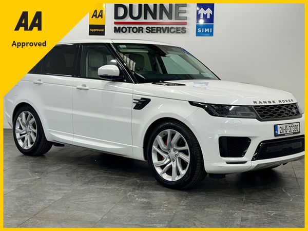 Land Rover Range Rover Sport Estate, Petrol Plug-in Hybrid, 2021, White
