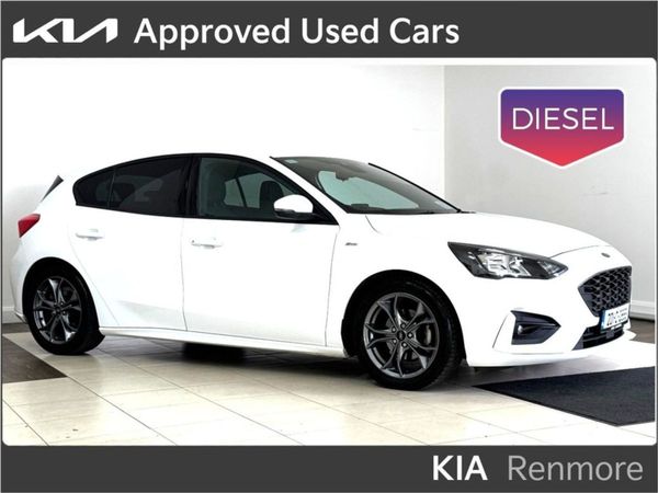 Ford Focus Hatchback, Diesel, 2020, White
