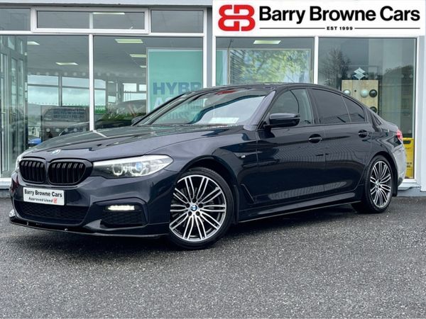 BMW 5-Series Saloon, Diesel, 2019, Black