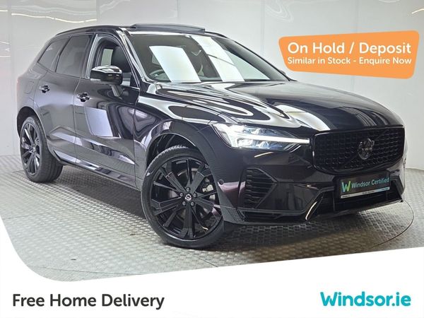 Volvo XC60 SUV, Petrol Plug-in Hybrid, 2024, Black