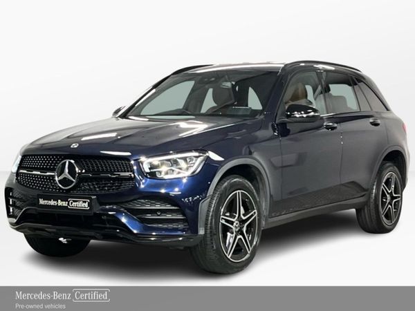 Mercedes-Benz GLC SUV, Diesel Plug-in Hybrid, 2022, Blue