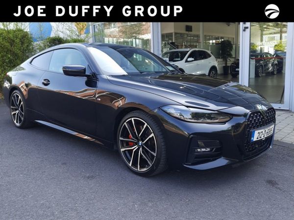 BMW 4-Series Coupe, Petrol, 2021, Black