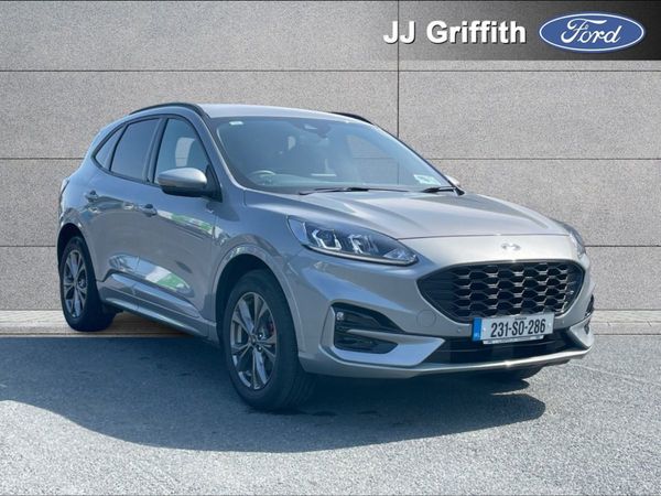 Ford Kuga SUV, Petrol Plug-in Hybrid, 2023, Grey