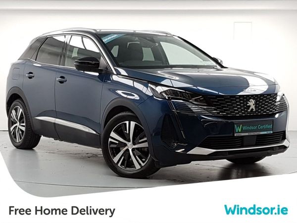 Peugeot 3008 MPV, Petrol Plug-in Hybrid, 2022, Blue