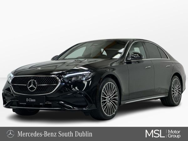 Mercedes-Benz E-Class Saloon, Diesel Plug-in Hybrid, 2025, Black