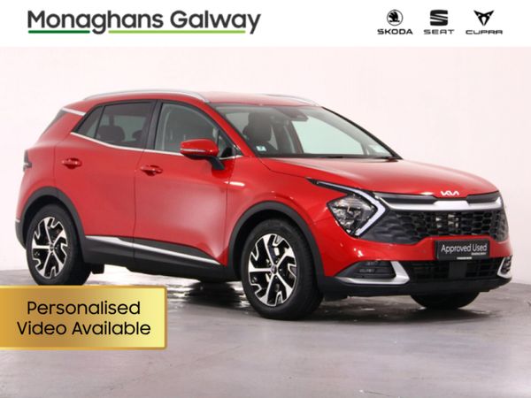 Kia Sportage MPV, Diesel Hybrid, 2022, Red